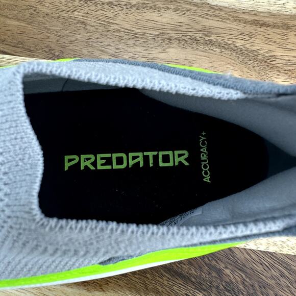 Adidas Predator Accuracy + FG Men's 11.5 Laceless Soccer Football Cleats GZ2604 - Picture 10 of 12